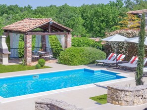 Exterior - Enchanting Villa With Beautiful Stone Architecture and Private Pool (Sveti Lovrec)