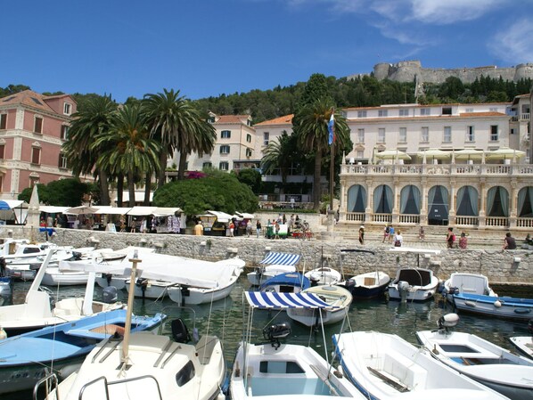 Villa | View from property - Spacious Villa at Stunning Island of Hvar With Private Pool (Hvar)