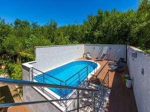 Pool - Nice Apartment With Terrace & Swimming Pool (Crikvenica)