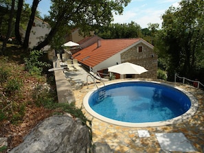 Indoor pool, outdoor pool