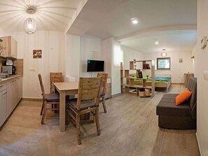 Living room - Valley View Apartment in Goreljek near Mount Traiglaiv Trail (Bohinj)