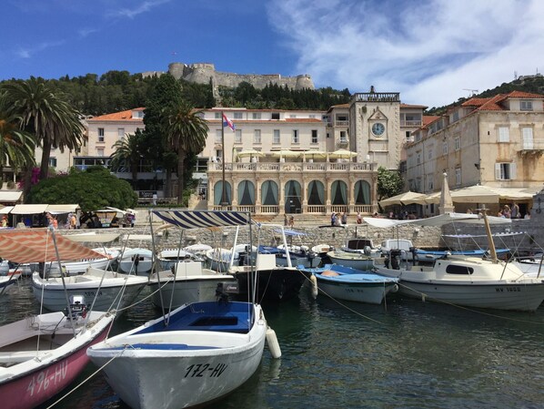 Villa | View from property - Charming Villa With Spacious Rooms and Private Swimming Pool in the Lavender Island of Hvar (Hvar)