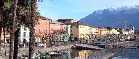 Vue depuis l’hébergement