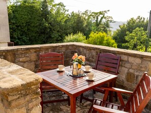 House | Dining - Comfortable Holiday Home With Pool (Pican)