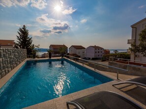 Outdoor pool - Modern Apartment in Crikvenica With Swimming Pool (Crikvenica)