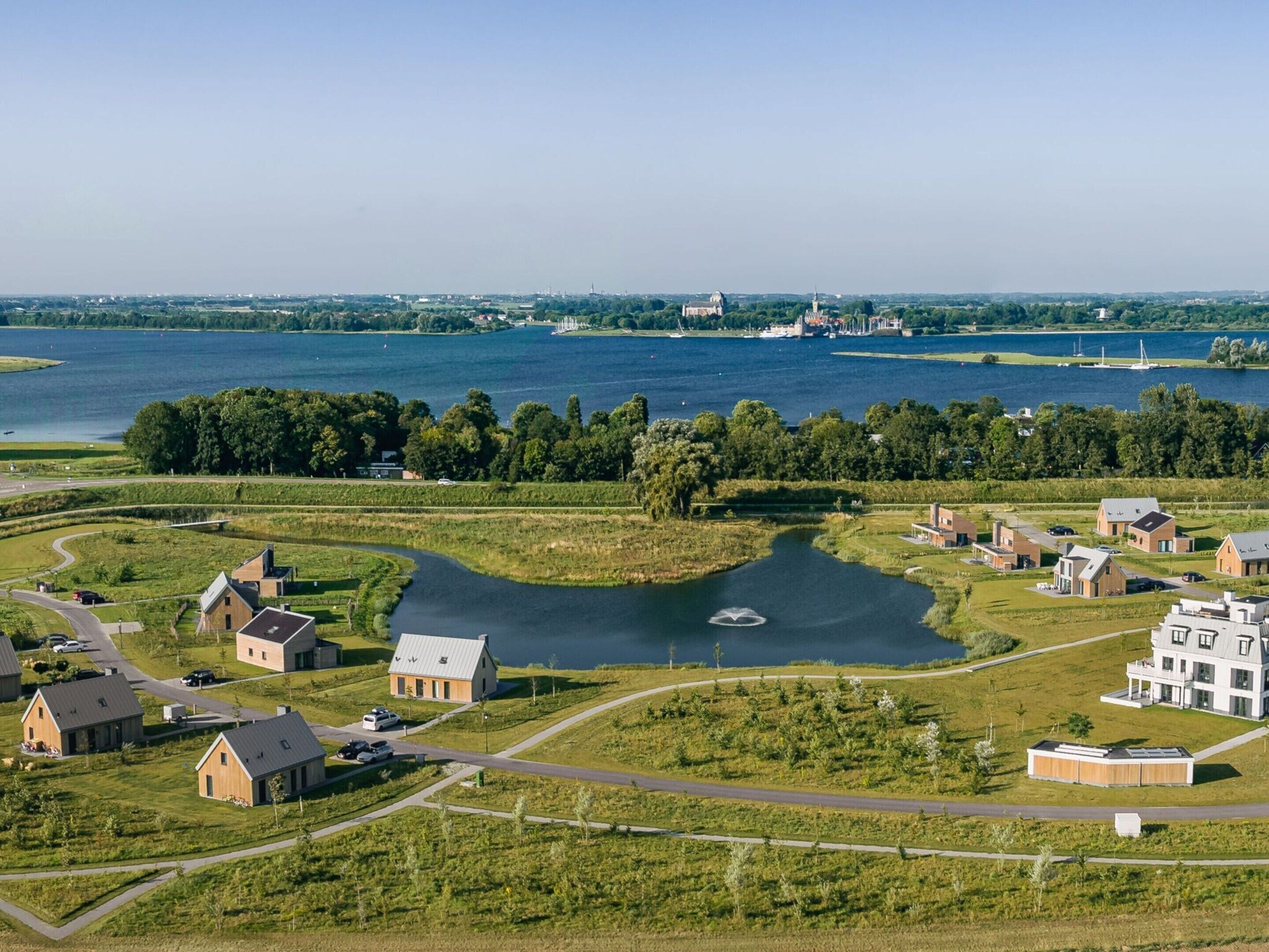 Uitzicht vanuit accommodatie