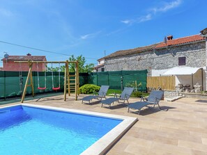 Exterior - Stone Cottage Ideal for Families, With Private Pool and air Conditioning (Svetvincenat)