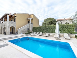 Outdoor pool - A Comfortable Holiday Home With Private Pool and Garden Near the Lim Canal (Vrsar)