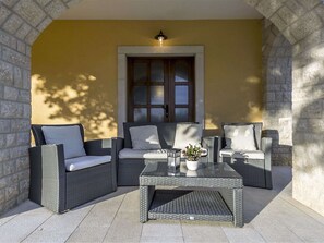 Balcony - A Comfortable Holiday Home With Private Pool and Garden Near the Lim Canal (Vrsar)