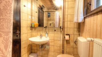 Regadera y toallas