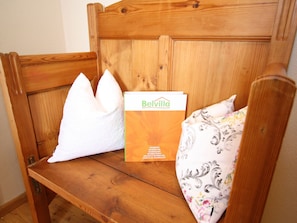 1 bedroom, bed sheets - Lovely Mansion in Filzmoos With Ski Storage (Filzmoos)