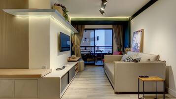 Apartamento família | Área de estar