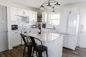 Microwave, oven, highchair, ice maker