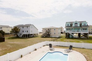 Pool - Discover coastal charm at Holden Pattern, a spacious 4BR home in Holden Beach. (Holden Beach)