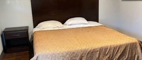 Free WiFi, bed sheets