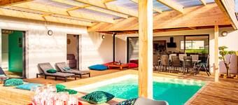 Villa Dré Avec Piscine 15 Personnes Sur La Côte