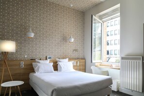 Habitación Premium doble | Ropa de cama de alta calidad y sistema de insonorización