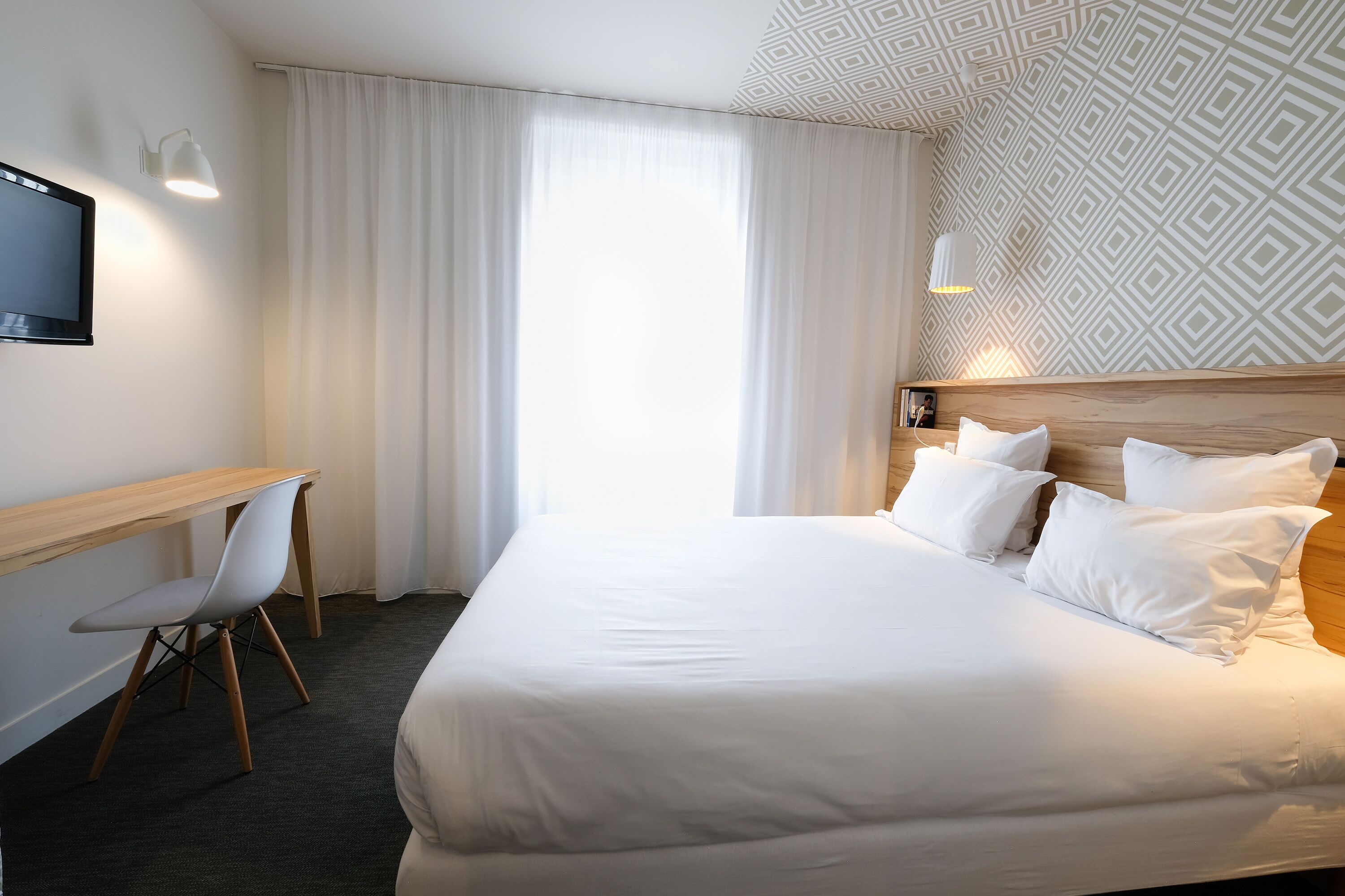 Habitación doble Confort | Ropa de cama de alta calidad y insonorización 