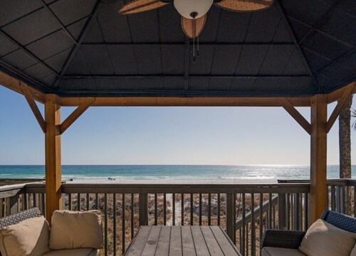 Beachfront Townhouse(24) Pet Friendly Covered Deck