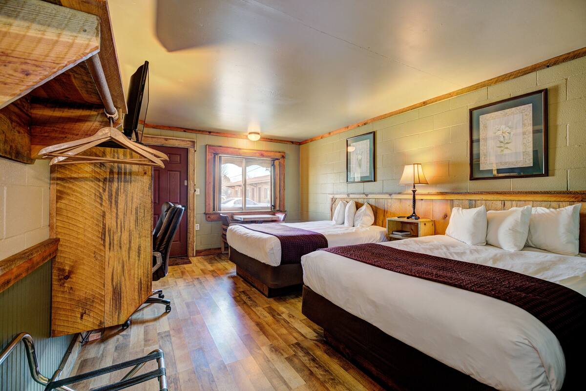 Standard Room, 2 Queen Beds, Non Smoking | WiFi (free), individually decorated, individually furnished, bed sheets