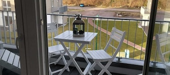 Vacation home Tidenkieker with sea view, incl. beach chair, sauna, 3 bedrooms, Graftblick