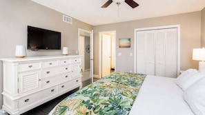 2 habitaciones, tabla de planchar con plancha, wifi y ropa de cama