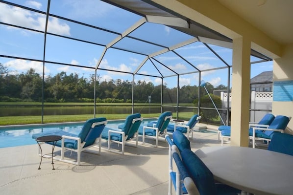 Villa, Multiple Beds (Ref 36 5 Bed villa with own pool Near) | Balcony