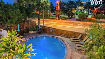 Una piscina climatizada