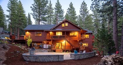 < 1 Mi to Beach: Expansive Tahoe Escape w/ Hot Tub