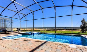 Opvarmet pool