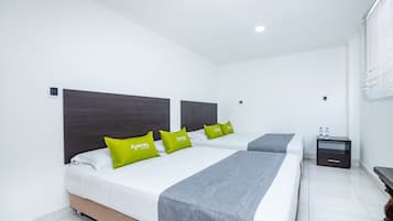 Kamar Quadruple | Wi-Fi gratis dan seprai linen