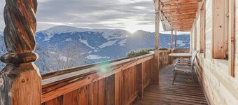 Groot appartement nabij de skilift