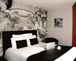 1 habitación y colchones con efecto memoria 