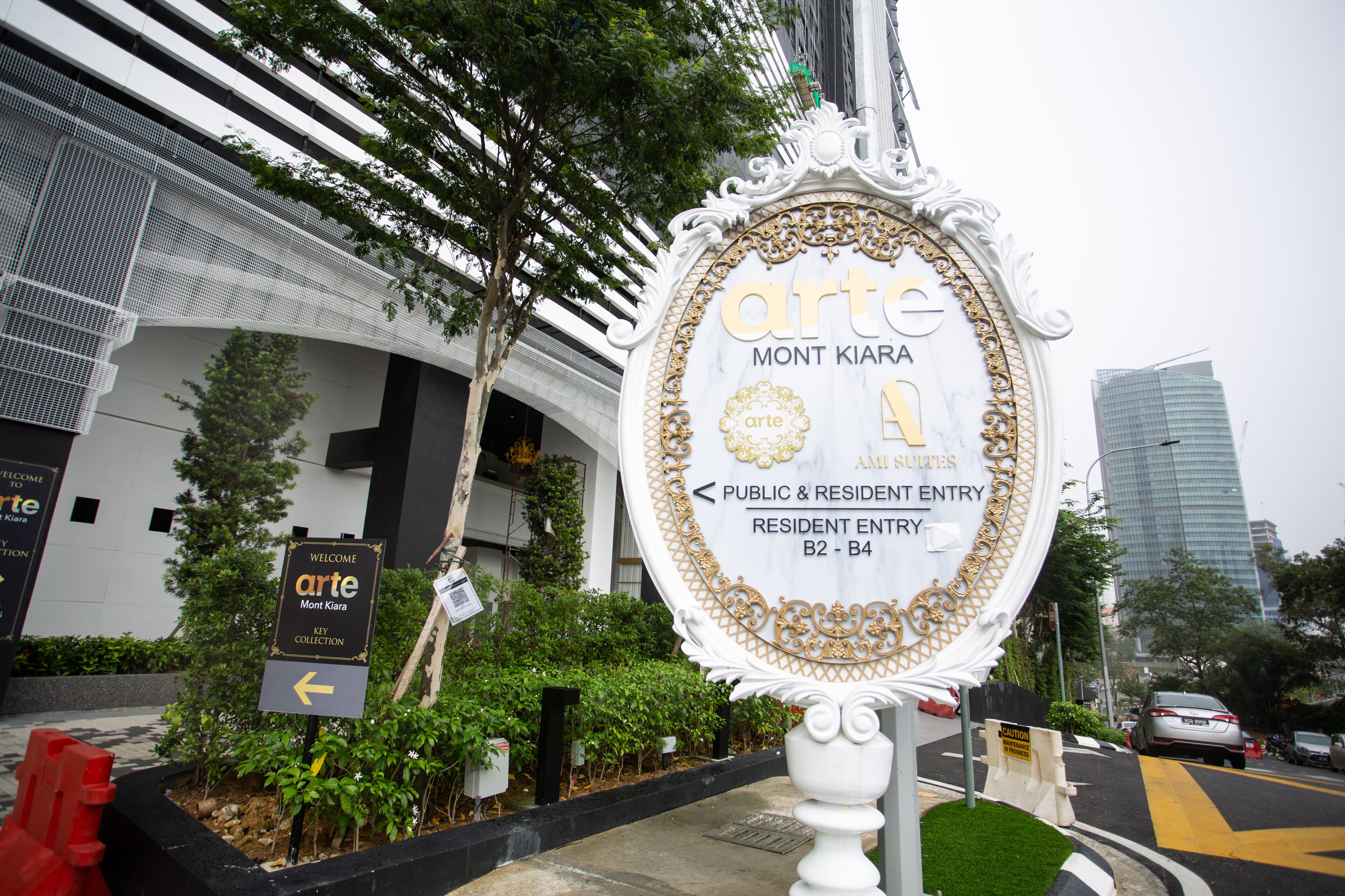 Entrada al alojamiento