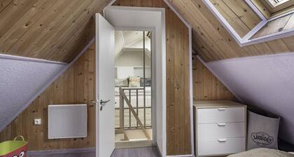 600m plage, appartement duplex pour 4