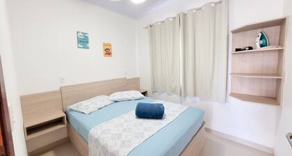 Apto Completo 2 - PrĂłx. ao centro e Praia Grande