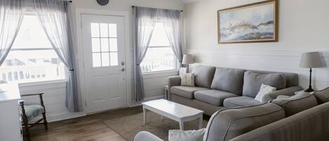 Casa, 4 habitaciones | Área de sala de estar