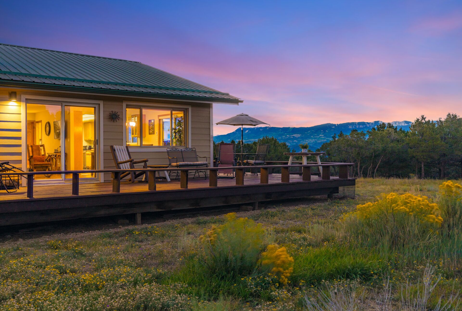 Opções para refeição ao ar livre