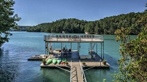 Property grounds - Eagles Landing- Lake Front Home | Two Story Dock | Incomparable Views (Blue Ridge)