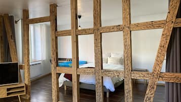 1 bedroom, iron/ironing board, free WiFi, bed sheets