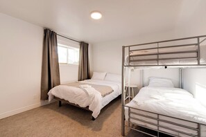 6 bedrooms, iron/ironing board, travel crib, WiFi