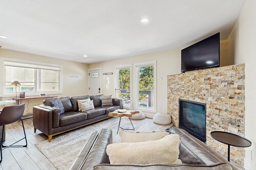 Dog-friendly mountain condo with washer/dryer, sleeps 2