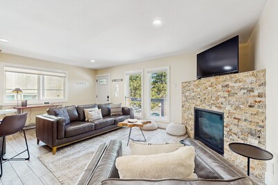 Dog-friendly mountain condo with washer/dryer, sleeps 2
