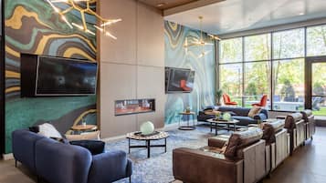 Sala de estar en el lobby