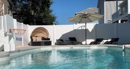 5BD&4BA Private Pool&HotTub, just steps from the beach! Sleeps 14