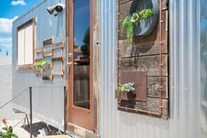 Exterior detail - Living Large in a Tiny House (Las Vegas)