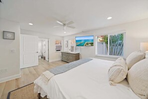 3 soverom, strykejern/-brett, reiseseng for barn og wi-fi