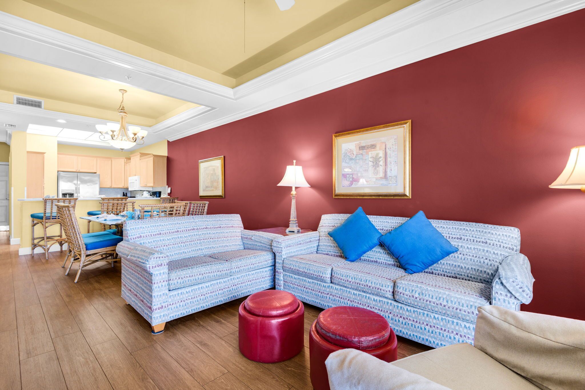 Condo, 3 Bedrooms | Living area | Flat-screen TV, DVD player