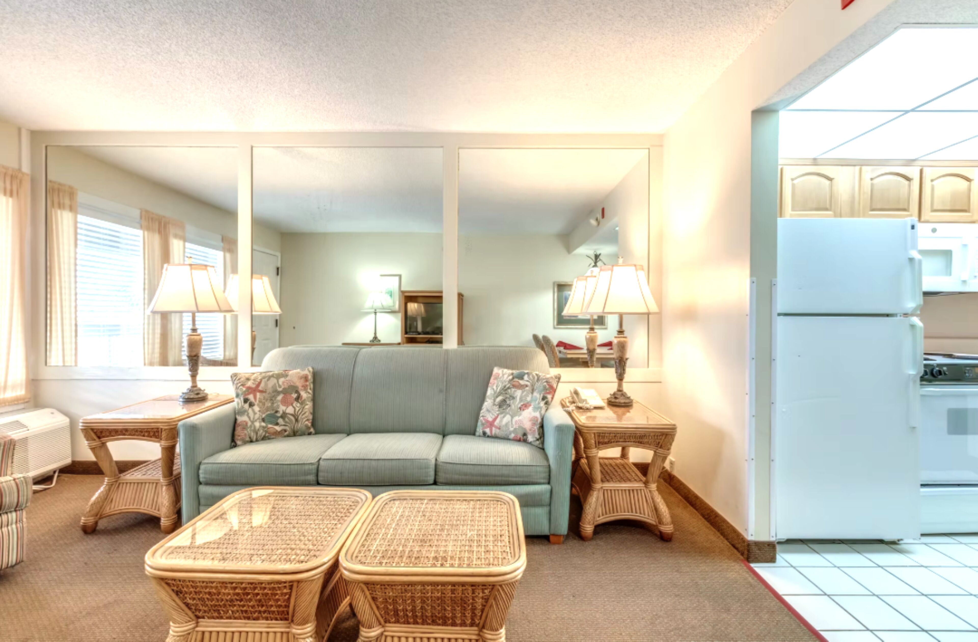 平面電視、DVD 播放機