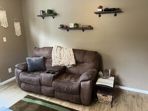 Smart TV, chimenea